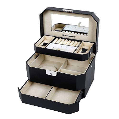 Coffret boîte à bijoux présentoirs beauty case ...