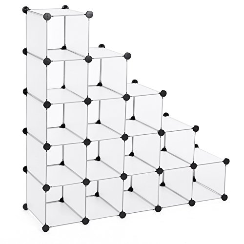Regalsystem schuhregal weiß (maße jedes faches ...