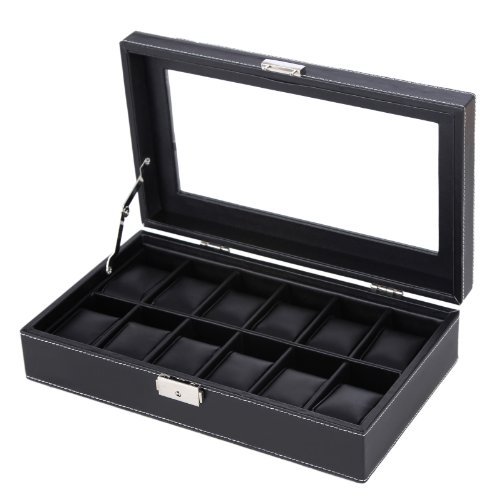 Présentoir coffret boîte à montre 12 montres jw...