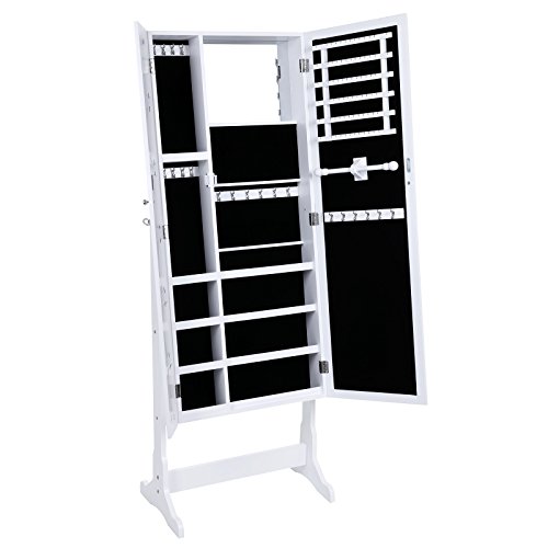 Armoire à bijoux avec miroir cadre photo sur pi...