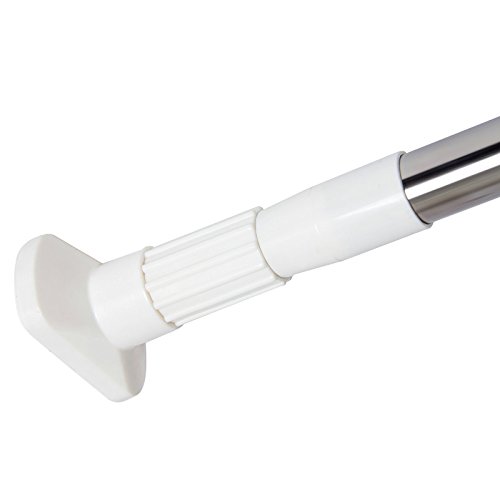 Barre à tension de douche tringle à rideaux san...