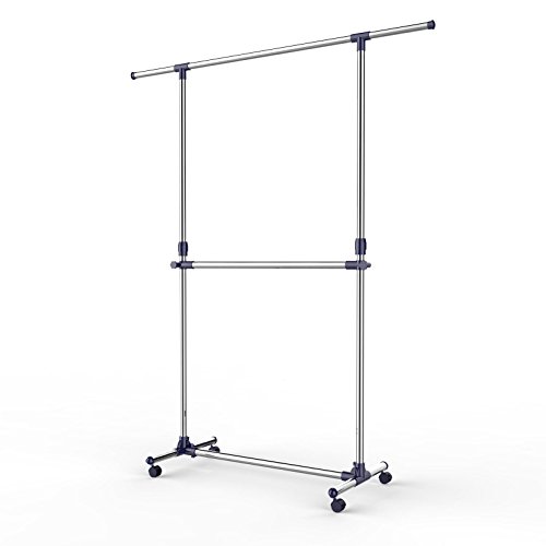 Support tringle à vêtements vêtements rail régl...