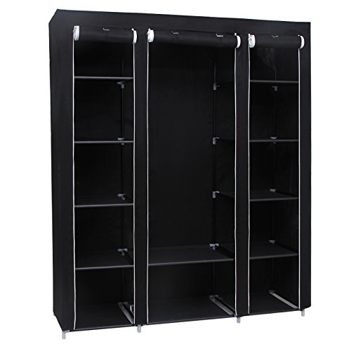 Xxl armoire de rangement penderie dressing en t...