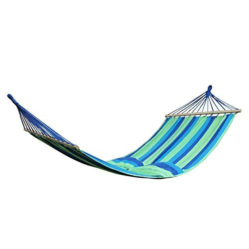 Hamac 240 x 150 cm chaise avec 2 oreillers gdc22l