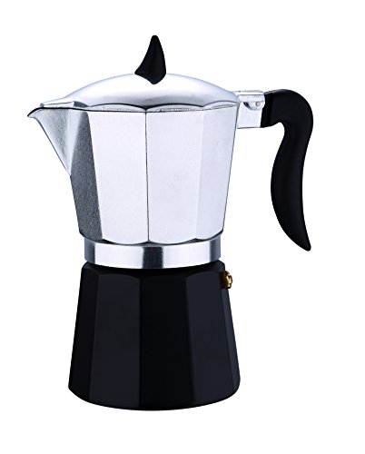 Renberg Chess - machines  à café encastrables aluminium poignées en plastique et couvercle 6p tazas 16.6cm code EAN 6957221299383 