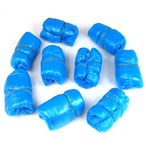 De surchaussures jetables en plastique antidéra...