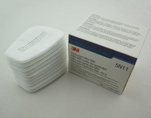 10pcs = 1 boîte 5n11 n95 coton filtre 3m 6100 6...