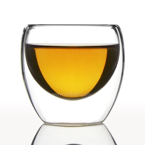 Cadeau fait main à Double Paroi en verre Motif ...