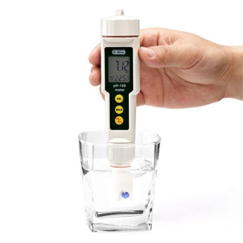 [PH- Mètre]Dr Meter® PH100 0,01 Résolution Haut...