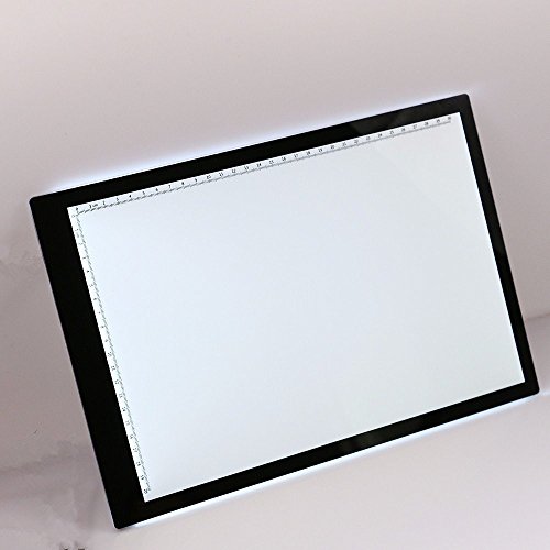 Kglobal A4 portable dessin tablette lumineuse tattoo dessin pad copy - box ultra thin tatouage traçant lumière consei avec built-in led 6958920019661 (6958920019661)