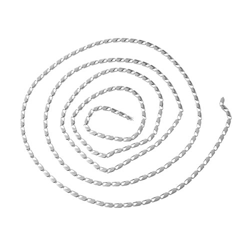 2 mètres chaine collier maille boule en acier i...