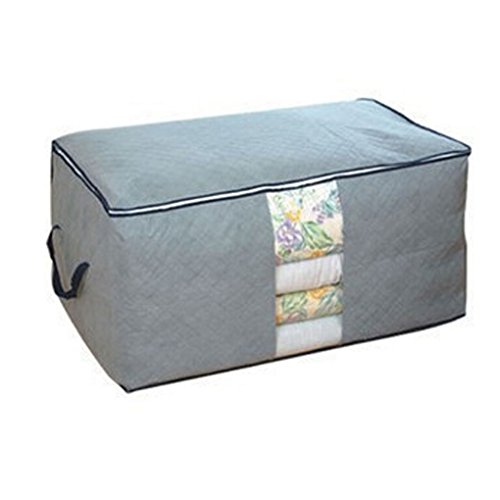 BXT Housse de Couette Sac de Rangement Imperméable Bagage Portable Pochette Organisateur de Valise Emballage Cubes Voyage Organisateur pour les Bagages Rangement Grande Capacité Non-Tissé Ecologique Anti-Poussière Imperméable 170g 48*30*50CM Bleu/Vert/Gris/Orange code EAN 6963283735561 