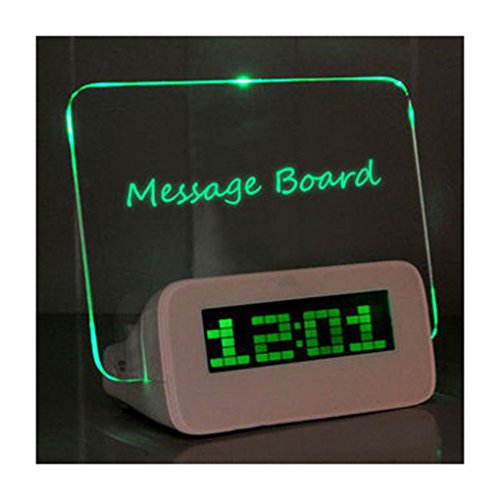 Réveil-Matin Horloge Alarm LED Clock Lumineux E...