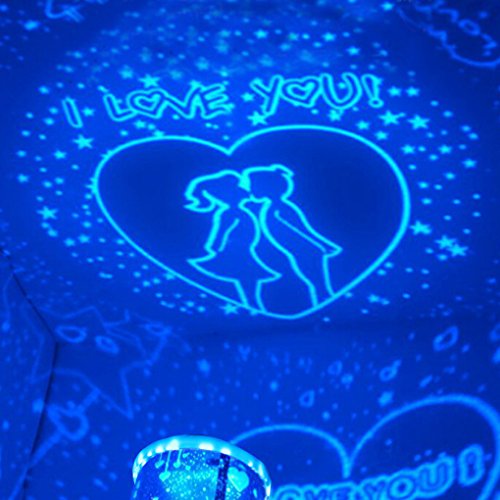 BaoCore Lampe de Projection Arc en Ciel Night L...