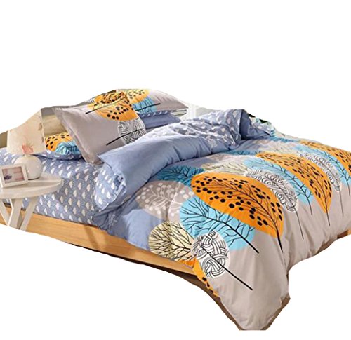 OHmais Parure de Lit 2 personnes Parure de draps 4 pièces Housse de Couette 180 x 210cm code EAN 6967693970079 