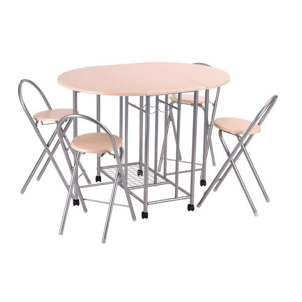 Ensemble table et 4 chaises pliantes 6970011026396 (6970011026396)