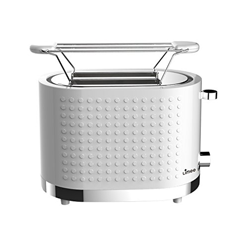 Toaster 2 tranche brillant fente large grille-p...