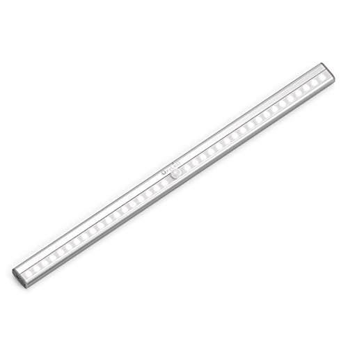 OXYLED [Détecteurs de mouvement Lampes]OxyLED® Lampe Placard Rechargeable Super Brillant Stick-sur Partout Portable 20LED Sans fils Détecteurs de mouvement Cabinet LED Lumière Noctorne/ Lumière Escaliers / Lumière pour escalier avec bande magnétique, Argent (T-02 36-LED) code EAN 6970396473198 