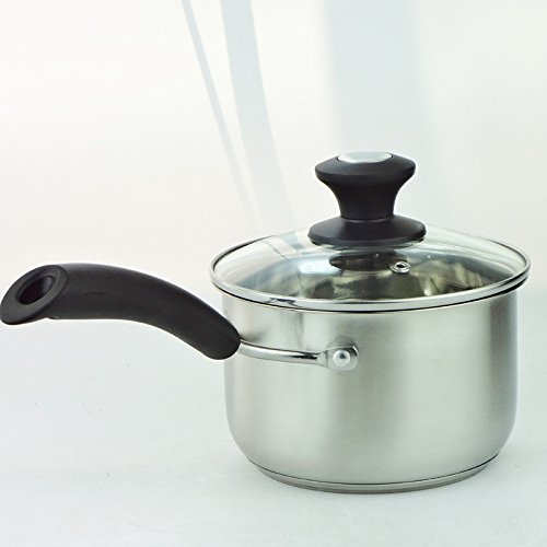 Cuisine épais Pan Pan isolé le lait poignées in...