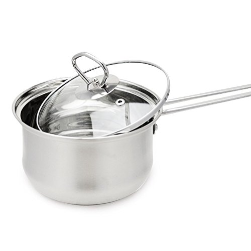 Cuisine épais Pan Pan isolé le lait poignées in...