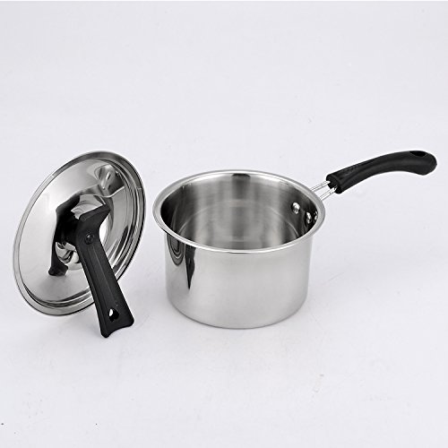 Cuisine épais Pan Pan isolé le lait poignées in...