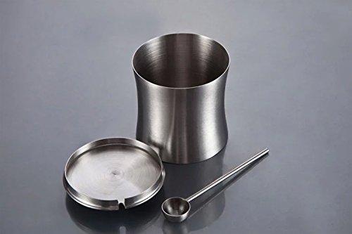 WJLing 304 boîtes de pâte d'épices et assaisonnement assaisonnement assaisonnement continental cartouche bouteille réservoir réservoir de sel de cuisine créative code EAN 6971953622318 