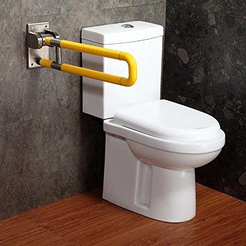 Main courante des toilettes sans obstacle sur des rampes de thermostatique en acier inoxydable handicapés 600 * 160 mm en nylon , yellow 6979668727571 KHSKX Main courante des toilettes sans obstacle sur des rampes de thermostatique en acier inoxydable handicapés 600 * 160 mm en nylon , yellow 6979668727571 KHSKX