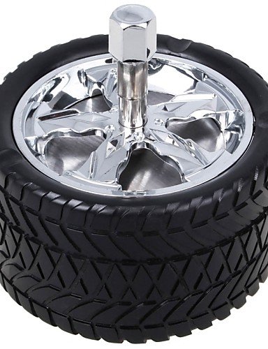 Cendrier de style de roue portable universel po...