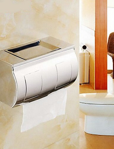 Porte papier toilette,contemporain chrome fixat...