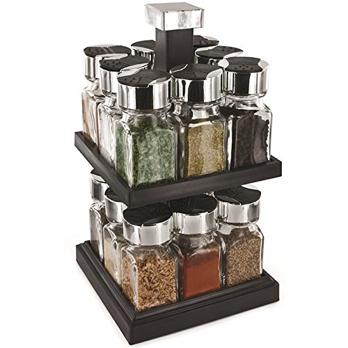 Carrousel à épices tournant - rangement porte é...