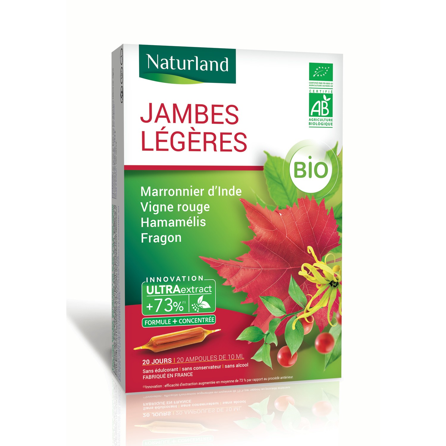 Complément alimentaire bio jambes légères ARKOP...