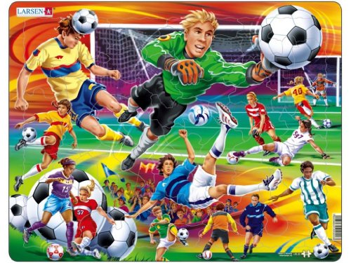 Larsen Us22 puzzle football code EAN 7023850220223 