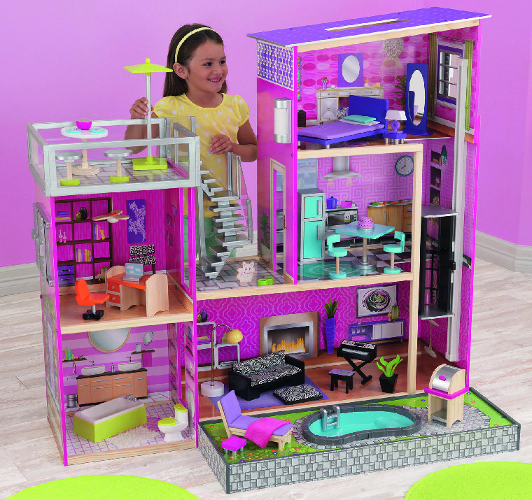 MAISON DE POUPÉES EN BOIS “UPTOWN”