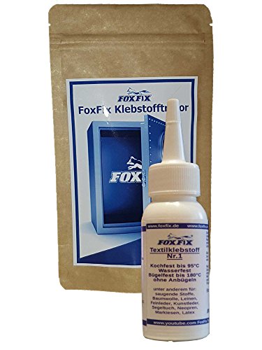 FoxFix 40 Ml textilkleber no.1 lavable/fer/étanche et lavable code EAN 7081242899204 
