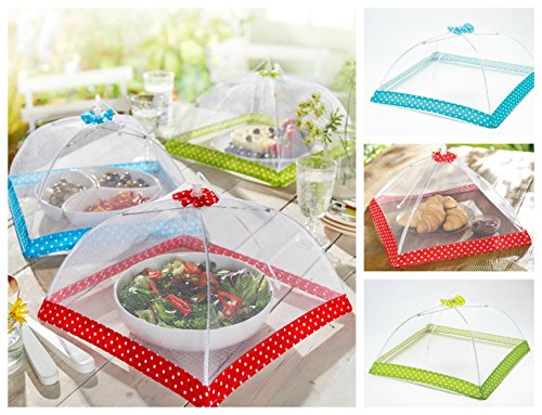 Klife Facile à plier et ranger Pop Up en maille Housses de protection alimentaire Lot de 3 7081436235092 (7081436235092)