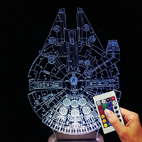 Star Wars Lampe Déco faucon millenium (hologram...