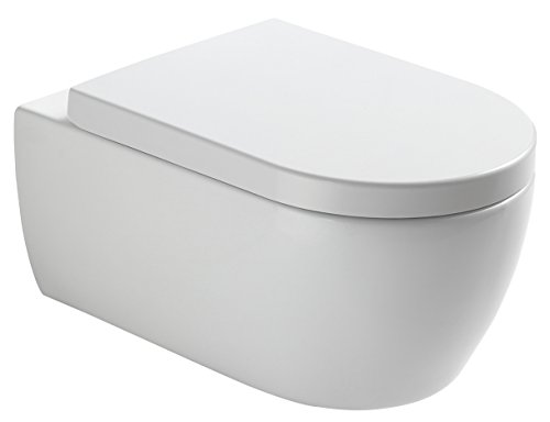 WC Suspendu sans bride SANEO RIMFREE