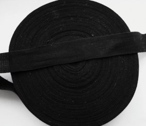 CottonTape Coton 20 mm 3/4 "- Noir-Sergé Buste de couture 50 m 7104778086242 (7104778086242)