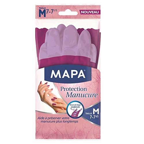 Gants protection manucure. bouts de doigts renf...