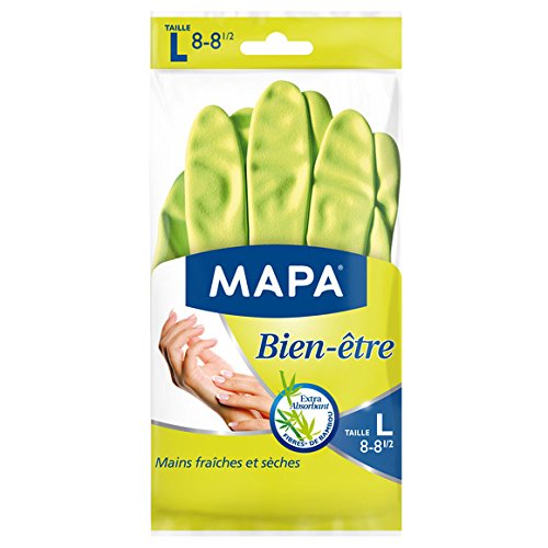 Gant latex, extra absorbant, fibre de bambou, t...