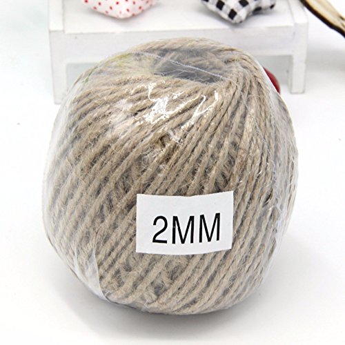 New 60 mètres Jute Jute cordes Natural Twisted ...