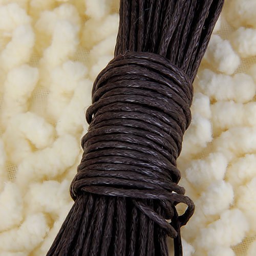 New AYHF- 45 mètres Wax Cotton Cord 1mm cordes ...