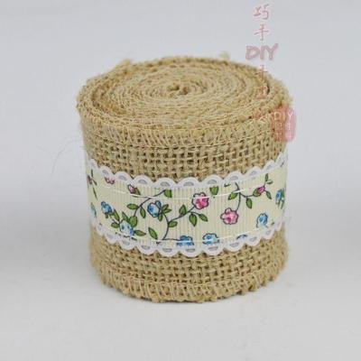 Nouveau 5 Large * 2m toile de jute Laciness cei...