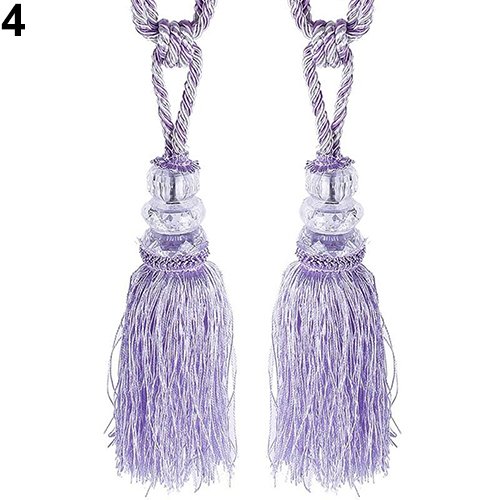 New Home Decor 1 Paire Tassel perlée embrasses ...