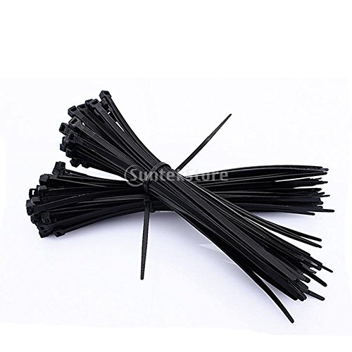 New 100pcs Noir autobloquant électrique Nylon C...