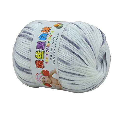 New 50g Nouveau Doux Naturel Lisse Laine Main B...