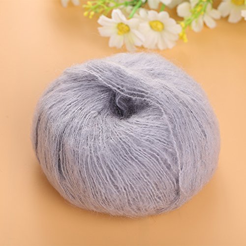 New Luxury Angola Mohair cachemire Fils Skein L...