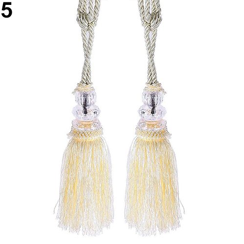 New Home Decor 1 Paire Tassel perlée embrasses ...