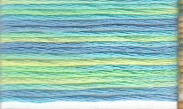 Mouliné 6 fils 8 m 100 % de coton multicouleur ...