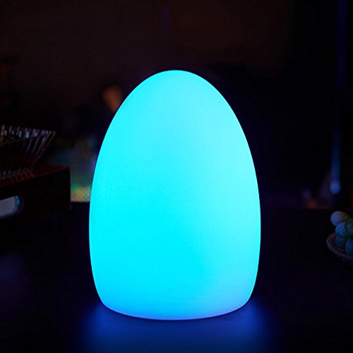 BJVB LED Night Light Rechargeable Table lampe Table lampe chevet lampe peut être couleur télécommande en forme de œuf (16 couleurs peuvent changer) 7224485211567 BJVB Lamp BJVB LED Night Light Rechargeable Table lampe Table lampe chevet lampe peut être couleur télécommande en forme de œuf (16 couleurs peuvent changer) 7224485211567 BJVB Lamp